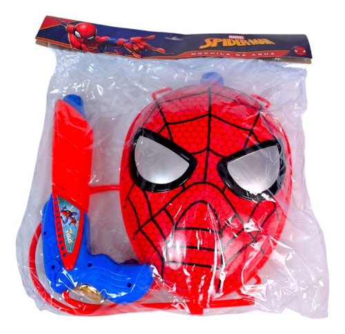 Pistola De Agua Con Tanque De Mochila De Agua Spiderman 