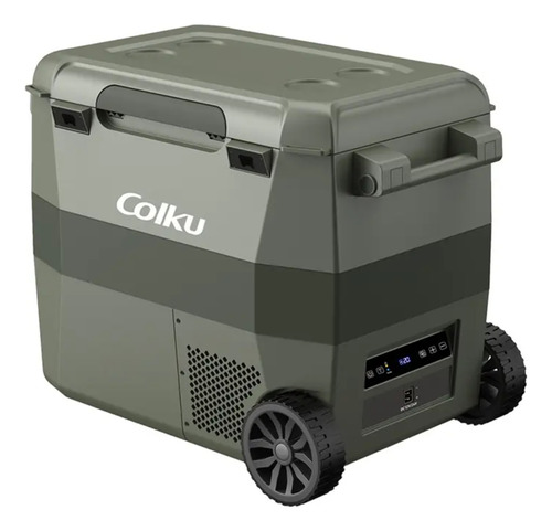 Heladera Portatil Colku 12v/24v C/ruedas 57 L Color Arena C