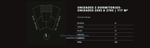 Orientación Norte, Panorámico, 3 Dormitorios, Servicios