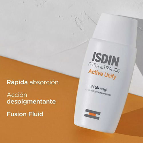 Isdin Protector Solar 100 Active Unify Spf 50+ 50 Ml