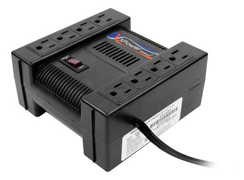 Regulador De Voltaje Complet Xpower 1300va Supresor De Picos