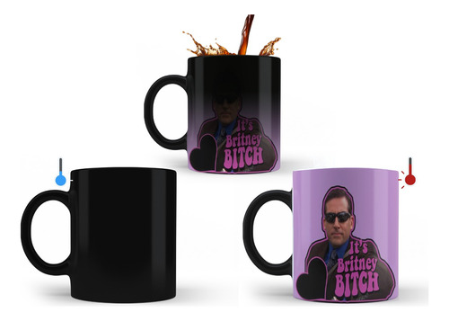 Taza Magica De Ceramica - The Office - It's Britney Bitch