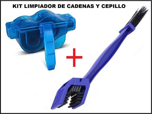 Kit Accesorios De Bicicleta Limpiador De Cadenas Y Cepillo