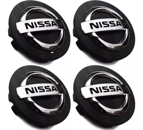 Imagem 1 de 4 de 4 Calotinha Centrinho Emblema Roda Nissan Sentra March Tiida
