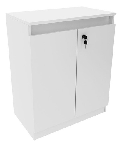 Armário Balcão Para Escritório Me4149 Branco - Tecnomobili