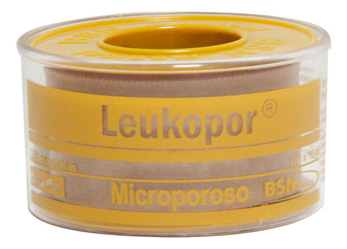 Leukopor Esparadrapo Piel 2.50cm X 9.14m