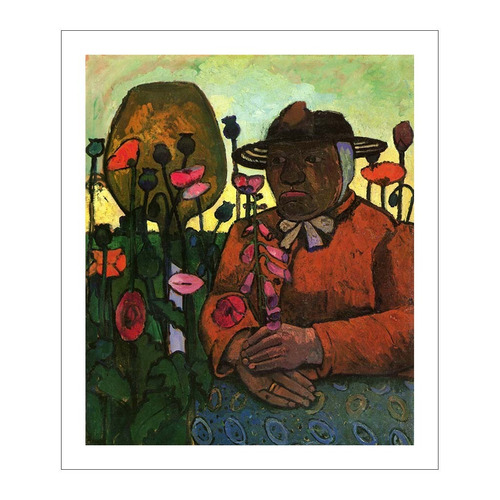 Lamina Fine Art Mujer Campesina Modersohn 40x50 Myc