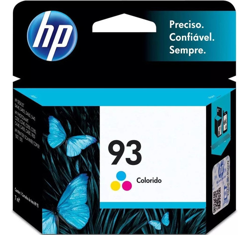 Cartucho De Tinta Hp 93 Cor Preto Do 7 Ml