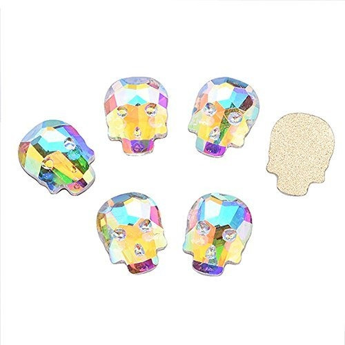 Equipo Para Decorar Uñas Qimyar 3d Skull Head Nail Art Diy C