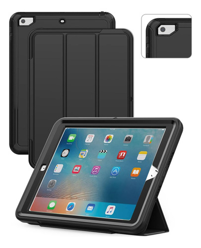 Seymac Funda iPad 2017 9.7 Pulgadas Black