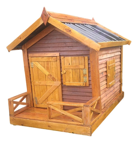 Cucha Grande Modelo Premium En Madera