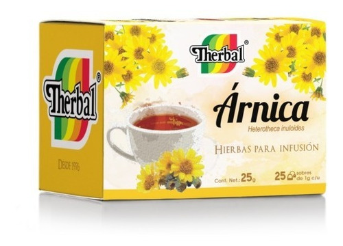 Te De Arnica Therbal 25 Sobres