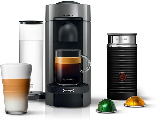 Cafetera Nespresso Delonghi Vertuo Plus Aeroccino Env150 | MercadoLibre