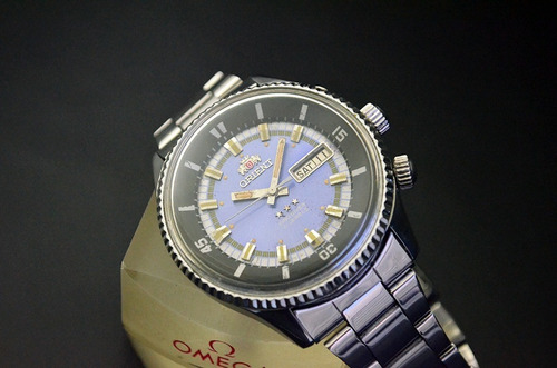 Orient King Diver Blue Dial Lindo Modelo Antigo- Um Clássico