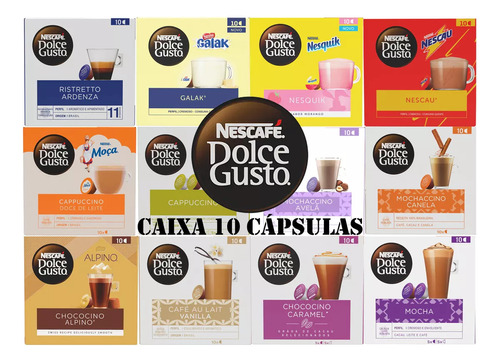 Combo 50 Cápsulas Nescafé Dolce Gusto / Frete + Barato!!!