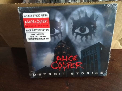 Imagen 1 de 2 de Alice Cooper - Detroit Stories - Limited Cd+dvd 2021