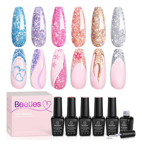Gel Protector De Uñas Beetles Free Hema Blossom, 10 Ml