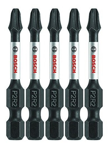 Bosch Itp2r2205 5 Piezas Impact Tough 2 En Phillips Square 2