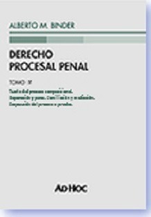 Derecho Procesal Penal. Tomo Iv. (rust.) - Binder, Alberto