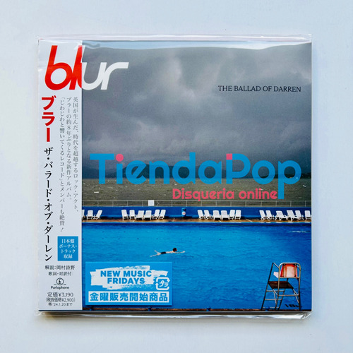 Cd Blur The Ballad Of Darren Japon Cd Deluxe Bonus Tracks