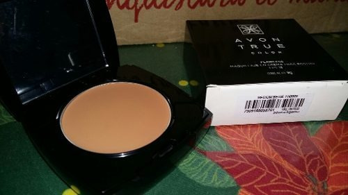 Base de maquillaje Avon Ideal Face Flawless FPS 15 tono medium beige - 9g