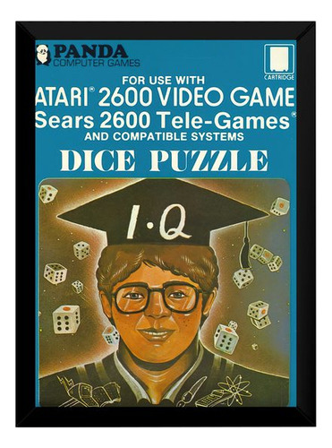 Quadro Game Atari Dice Puzzle