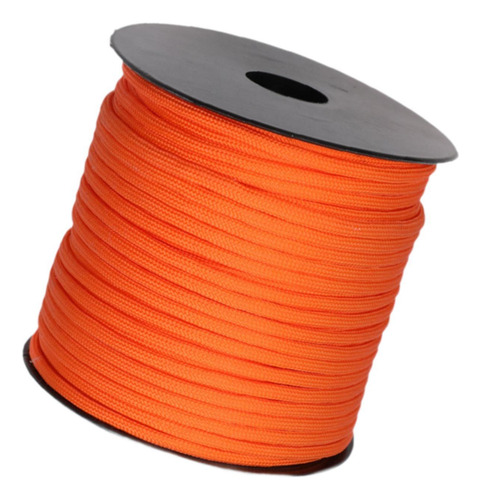 Cuerda Tejida Paracord Para Acampar Cuerda De Naranja