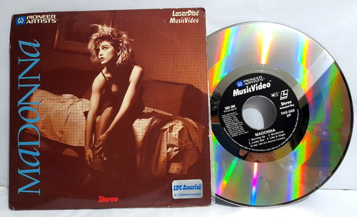 Láserdisc Music Video Pioneer Artist Madonna 1984