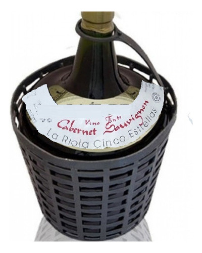 Vino Tinto  Damajuana Cinco  Estrtellas 1x5 Lts (la Riojana)