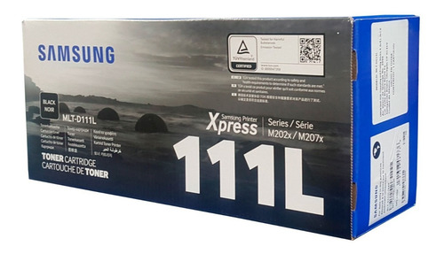 Toner Samsung Mlt-d111l 111l Negro Original P/ M2020 M2022