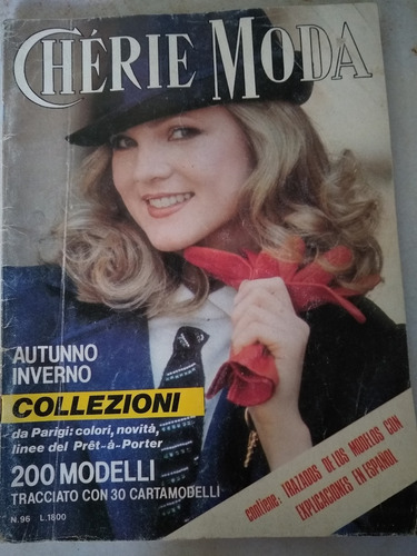 Revista C/u Cherie Otoño Invierno 1978/9 Moldes Coleccion (Usado)