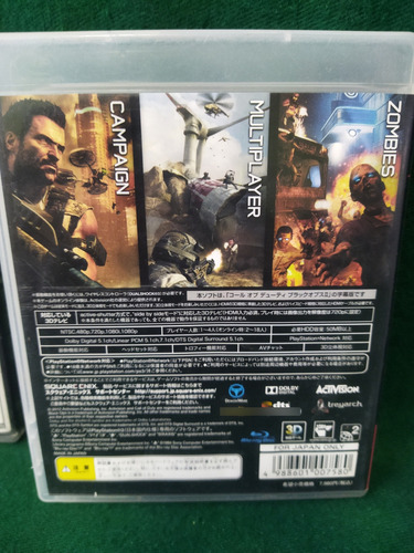 Call Of Duty Black Ops Trilogia Fisicos El 2 En Japones (Reacondicionado)