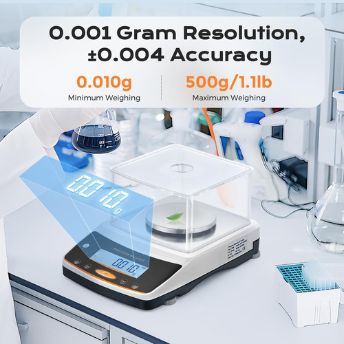 Balanza Analítica Bonvoisin Lab De 500 G X 0,001 G Precisión