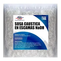 Comprar Sosa Caustica En Escamas Hidroxido De Sodio Min 98%