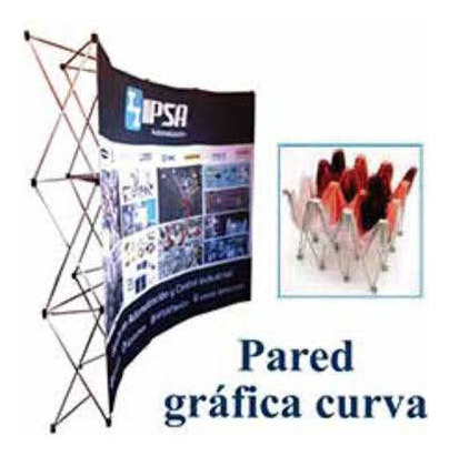 Muro Plegable (araña) Curvo 3x225