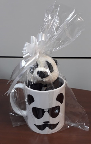 Presente Namorado Ursinho Panda Caneca Promoção Menor Preço