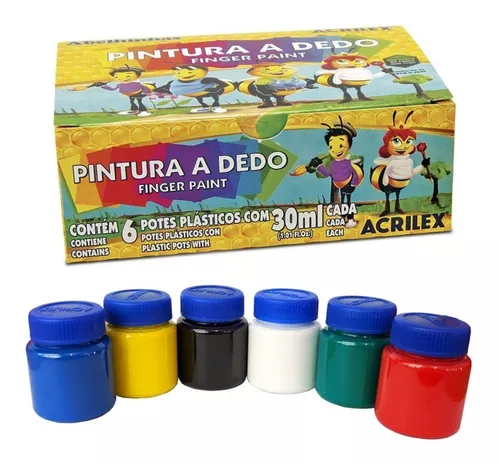 Kit Pintura Guache + Bloco Canson Branco - Mundo Arts