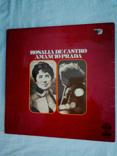 Amancio Prada Rosalia De Castro Disco Vinilo Gatefold España