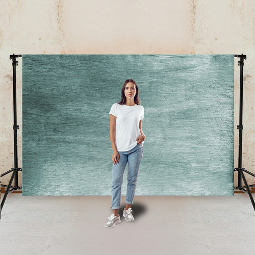 Fundo Fotográfico Textura Backdrop Em Tecido 1,50x2,20m Cor Textura - Ffh469