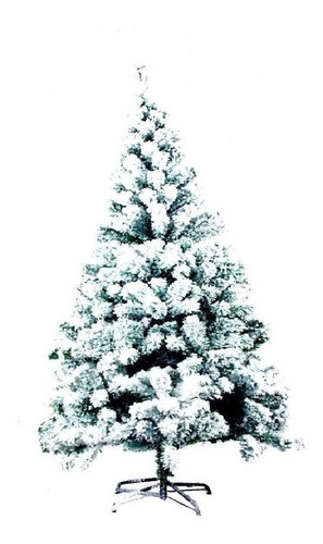 Árvore De Natal Nevada Tromso  Metros 230 Galhos, Perfeita Para Seu  Estabelecimento, Flocos De Neve Nos Galhos | Parcelamento sem juros