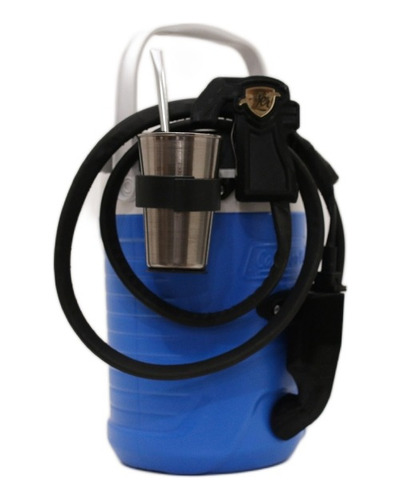 Garrafa Térmica Tereré Jet 3.8l Série Golden + Suporte Carro