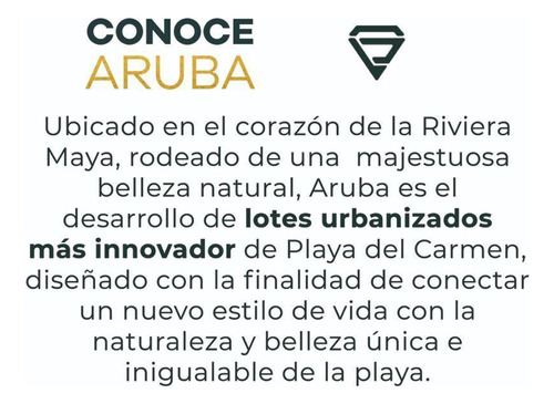Terreno De Inversión, Riviera Maya Condominio Aruba