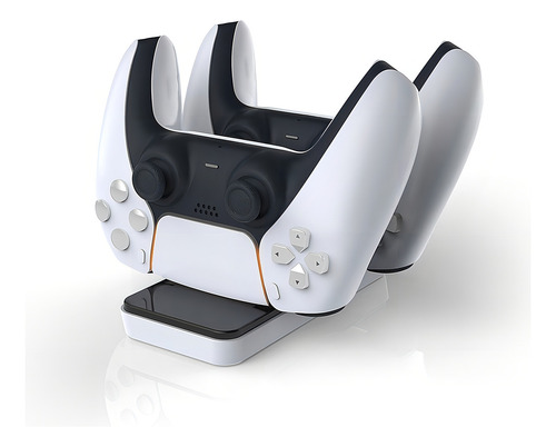 Cargador Control Ps5 Doble Estación Playstation Rapida Gamer
