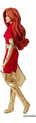 Imagem 5 de 9 de Boneca Barbie Fênix Ruiva Marvel Collector Top Nova 2019