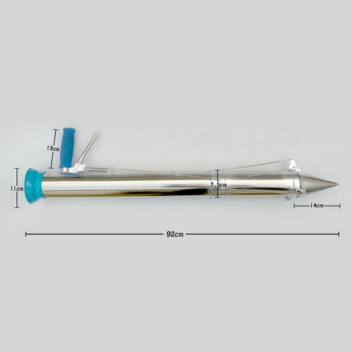 Transplante De Mudas Resistente À Mão Longa Portátil Para