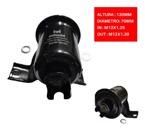 Filtro Gasolina Toyota Land Cruiser Autana 6l 4.5l 1992 1999