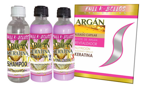 Argan Keratina Kit 60ml - mL a $150