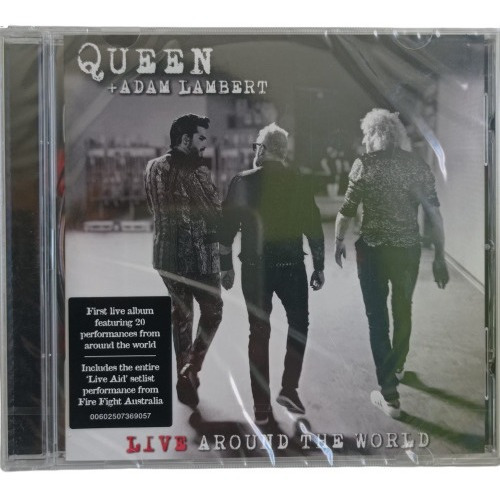 Queen + Adam Lambert Live Around The World Cd Eu Nuevo