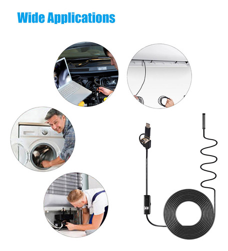 Endoscopio Industrial De Temperatura Ajustable En 1 De 3 Eng