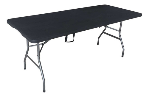 Mesa Dobrável ID Shop BR Vira Maleta Premium Cor Preto